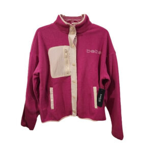 Nwt Bebe Jacket Small and Medium Festival Fuschia